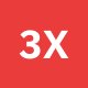 3X